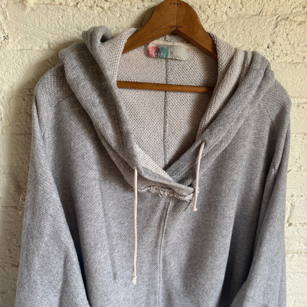 Free People Oversized Cropped Beach Pullover